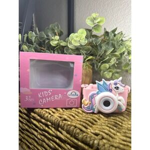 Kids‎ Digital Camera Pink Unicorn Design Toy Gift Ages 3+